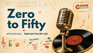 Zero to Fifty (Pre-1950) – Ron Evans (1st, 3rd, 5th week); Your Favourite Music (2nd, 4th week)