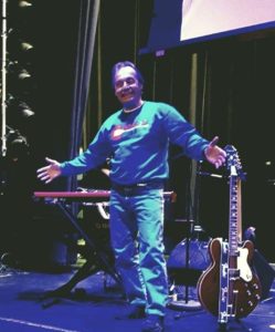 Canoe FM's Patrick Monaghan At The Regent Theatre In Oshawa Getting Ready For The Sold Out Downchild Blues Band Concert !