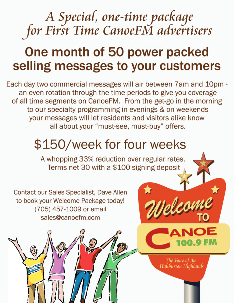 advertise with canoe fm